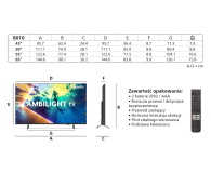 PHILIPS 65" 65PUS8010 Ambilight 4K Ultra HD, Pixel Precise Ultra HD, HDR10+ - 1335615 - zdjęcie 14